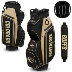 Team Effort NCAA Bucket III Cooler Cart Bag -Silver Putters team effort ncaa bucket 3 cooler cart bag colorado buffaloes itempicture