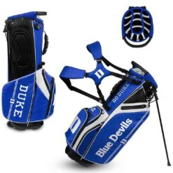 Team Effort NCAA Caddie Carry Hybrid Bag 27 Team Effort NCAA Caddie Carry Hybrid Bag -Silver Putters team effort ncaa caddie carry hybrid bag duke blue devils itempicture