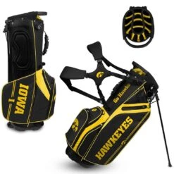 Team Effort NCAA Caddie Carry Hybrid Bag 30 Team Effort NCAA Caddie Carry Hybrid Bag -Silver Putters team effort ncaa caddie carry hybrid bag iowa hawkeyes itempicture
