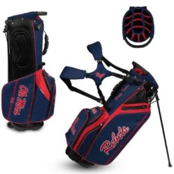 Team Effort NCAA Caddie Carry Hybrid Bag 36 Team Effort NCAA Caddie Carry Hybrid Bag -Silver Putters team effort ncaa caddie carry hybrid bag mississippi rebels itempicture