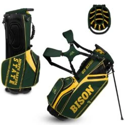 Team Effort NCAA Caddie Carry Hybrid Bag 40 Team Effort NCAA Caddie Carry Hybrid Bag -Silver Putters team effort ncaa caddie carry hybrid bag north dakota state bison itempicture