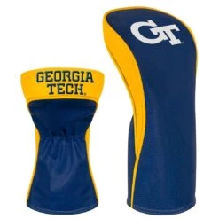 Team Effort NCAA NextGen Driver Headcover -Silver Putters team effort ncaa individual driver headcover georgia tech yellow jackets itempicture