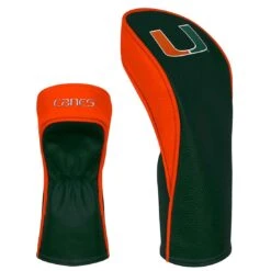 Team Effort NCAA NextGen Fairway Headcover -Silver Putters team effort ncaa individual fairway headcover miami hurricanes itempicture