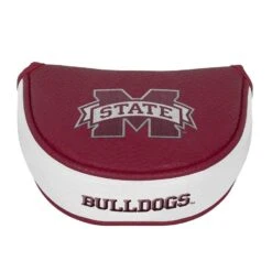 Team Effort NCAA NextGen Mallet Putter Cover -Silver Putters team effort ncaa nextgen mallet putter cover mississippi state itempicture