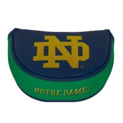 Team Effort NCAA NextGen Mallet Putter Cover -Silver Putters team effort ncaa nextgen mallet putter cover notre dame itempicture