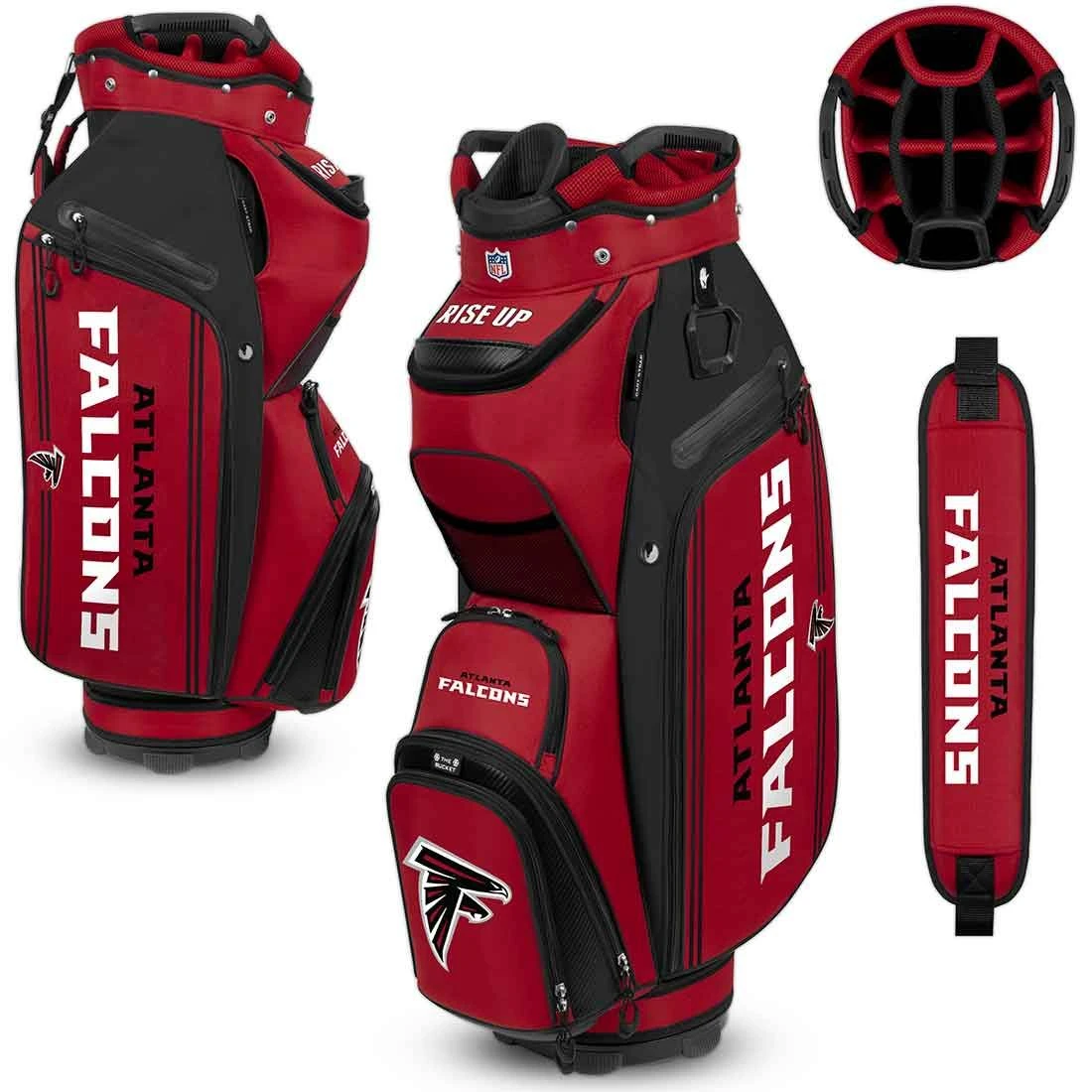 Team Effort NFL Bucket III Cooler Cart Bag 4 Team Effort NFL Bucket III Cooler Cart Bag - Image 2