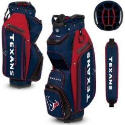 Team Effort NFL Bucket III Cooler Cart Bag 31 Team Effort NFL Bucket III Cooler Cart Bag -Silver Putters team effort nfl bucket 3 cooler cart bag houston texans itempicture