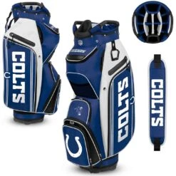 Team Effort NFL Bucket III Cooler Cart Bag 32 Team Effort NFL Bucket III Cooler Cart Bag -Silver Putters team effort nfl bucket 3 cooler cart bag indianapolis colts itempicture