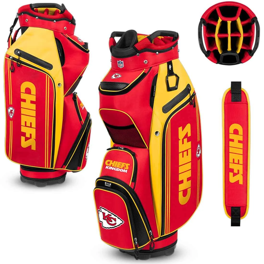 Team Effort NFL Bucket III Cooler Cart Bag 15 Team Effort NFL Bucket III Cooler Cart Bag - Image 13