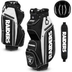Team Effort NFL Bucket III Cooler Cart Bag 35 Team Effort NFL Bucket III Cooler Cart Bag -Silver Putters team effort nfl bucket 3 cooler cart bag las vegas raiders itempicture