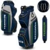 Team Effort NFL Bucket III Cooler Cart Bag -Silver Putters team effort nfl bucket 3 cooler cart bag seattle seahawks itempicture