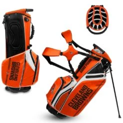 Team Effort NFL Caddie Carry Hybrid Bag -Silver Putters team effort nfl caddie carry hybrid bag cleveland browns itempicture
