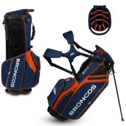 Team Effort NFL Caddie Carry Hybrid Bag -Silver Putters team effort nfl caddie carry hybrid bag denver broncos itempicture
