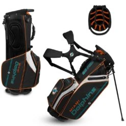 Team Effort NFL Caddie Carry Hybrid Bag -Silver Putters team effort nfl caddie carry hybrid bag miami dolphins itempicture