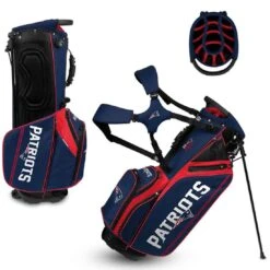 Team Effort NFL Caddie Carry Hybrid Bag -Silver Putters team effort nfl caddie carry hybrid bag new england patriots itempicture