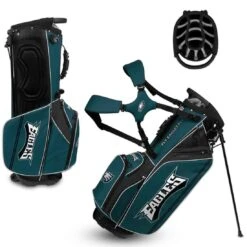 Team Effort NFL Caddie Carry Hybrid Bag -Silver Putters team effort nfl caddie carry hybrid bag philadelphia eagles itempicture