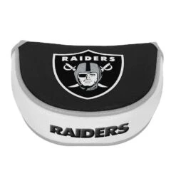 Team Effort NFL NextGen Mallet Putter Cover -Silver Putters team effort nfl mallet putter cover las vegas raiders itempicture