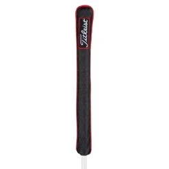 Titleist Jet Black Leather Alignment Stick Cover