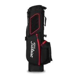 Titleist 2022 Players 4 Stand Bag 12 Titleist 2022 Players 4 Stand Bag -Silver Putters titleist 2021 players 4 stand bag black black red back