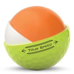 Titleist Tour Speed Yellow Golf Balls 9 Titleist Tour Speed Yellow Golf Balls -Silver Putters titleist 2022 tour speed yellow golf balls core cutaway itempicture
