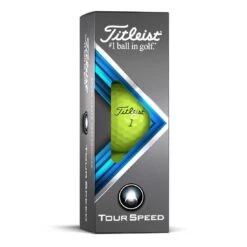 Titleist Tour Speed Yellow Golf Balls 11 Titleist Tour Speed Yellow Golf Balls -Silver Putters titleist 2022 tour speed yellow golf balls sleeve itempicture