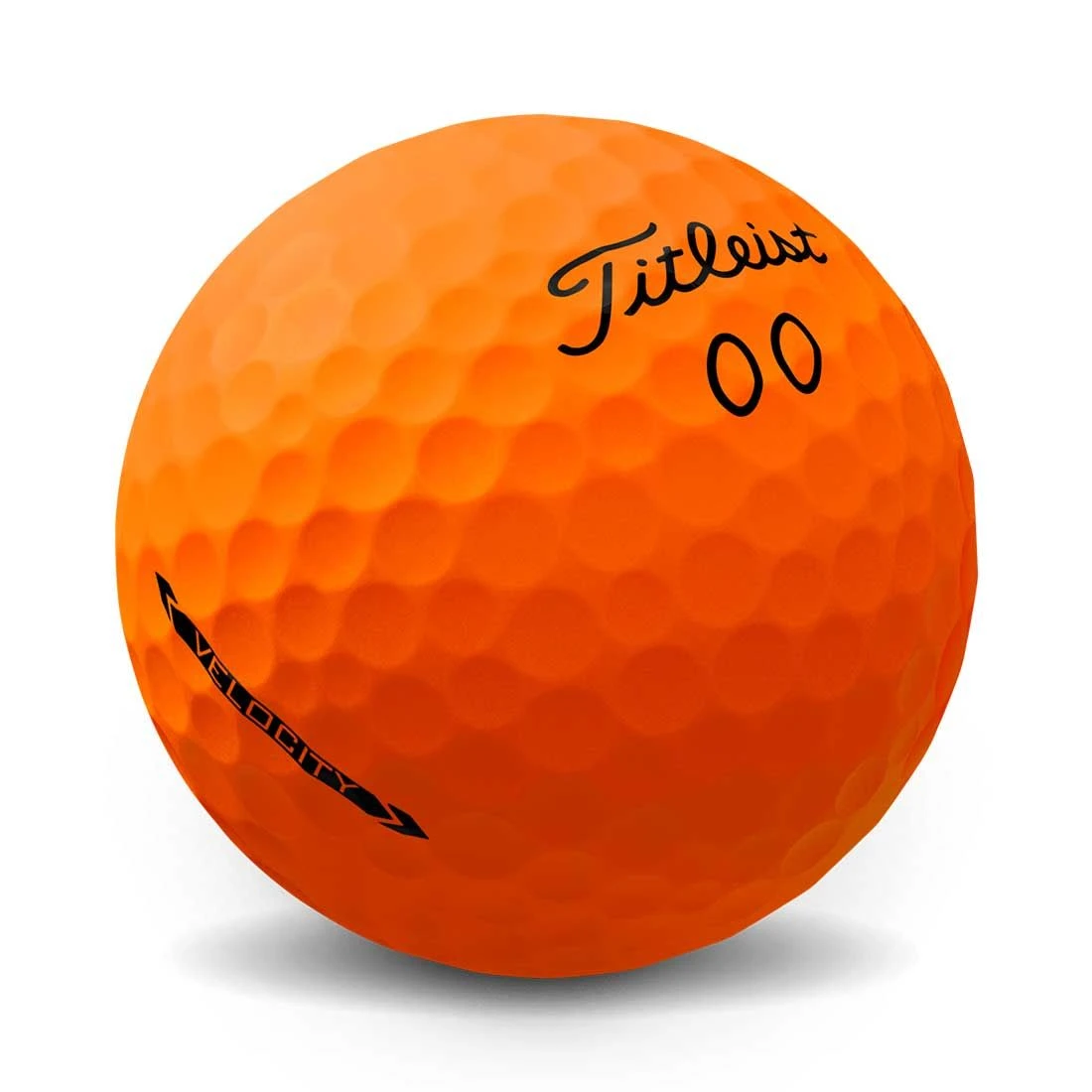Titleist Velocity Matte Orange Golf Balls 4 Titleist Velocity Matte Orange Golf Balls - Image 2