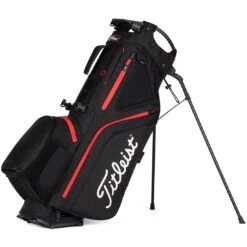 Titleist Hybrid 5 Stand Bag 13 Titleist Hybrid 5 Stand Bag -Silver Putters titleist 2023 hybrid 5 stand bag black black red hero itempicture