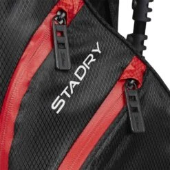 Titleist Players 4 Stadry Stand Bag 23 Titleist Players 4 Stadry Stand Bag -Silver Putters titleist 2023 players 4 stadry stand bag black black red detail1 itempicture