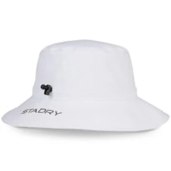 Titleist Players StaDry Bucket Hat -Silver Putters titleist 2023 players stadry bucket hat white charcoal back itempicture