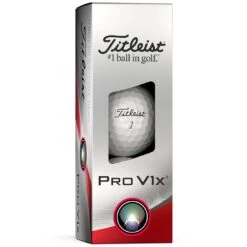 Titleist Pro V1x Golf Balls -Silver Putters titleist 2023 pro v1x golf balls low numbers sleeve itempicture