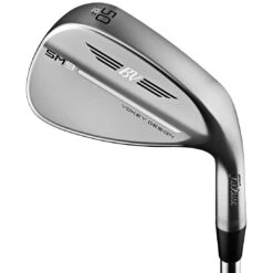 Titleist Vokey SM9 Tour Chrome Wedge -Silver Putters titleist vokey sm9 tour chrome wedge flat itempicture 1