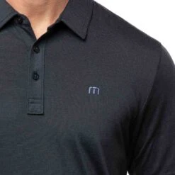 TravisMathew The Zinna Polo -Silver Putters travismathew 2023 the zinna polo vintage indigo logo itempicture