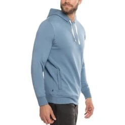 TravisMathew Cloud Hoodie -Silver Putters travismathew cloud hoodie copen blue side itempicture