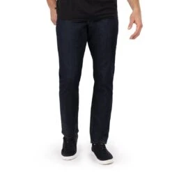 TravisMathew Legacy Jeans -Silver Putters travismathew legacy jeans dark indigo front itempicture