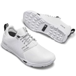 TRUE Linkswear Original 1.2 Golf Shoes White -Silver Putters true linkswear original 1 2 golf shoes white pair itempicture