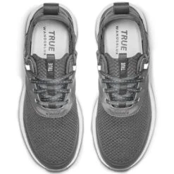 TRUE Linkswear Lux Hybrid Golf Shoes High Vis Grey -Silver Putters truelinkswear true lux hybrid golf shoes high vis grey top itempicture