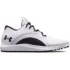 Under Armour Charged Draw 2 SL Golf Shoes White/Black -Silver Putters under armour charged draw 2 sl golf shoes white black profile itempicture