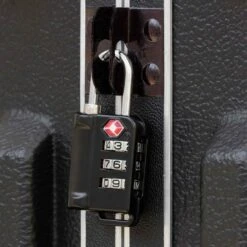 Golf Travel Bags The Vault Hard Case Travel Bag -Silver Putters vault detail2 1