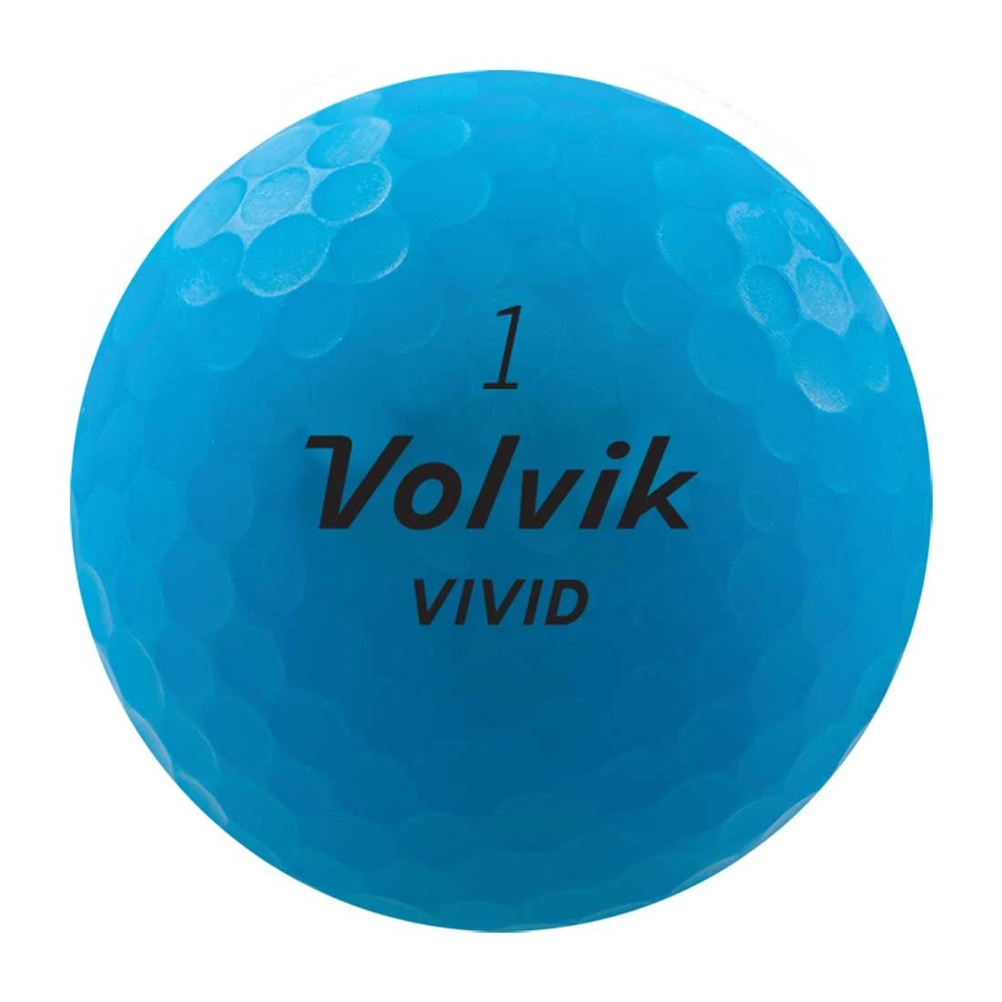 Volvik Vivid Blue Golf Balls 4 Volvik Vivid Blue Golf Balls - Image 2