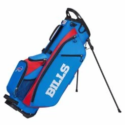 Wilson Staff Wilson NFL Carry Bag -Silver Putters wilson 2021 nfl carry bag buffalo bills itempicture
