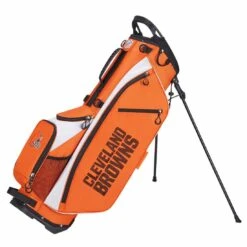 Wilson Staff Wilson NFL Carry Bag -Silver Putters wilson 2021 nfl carry bag cleveland browns itempicture