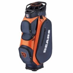 Wilson Staff Wilson NFL Cart Bag -Silver Putters wilson 2021 nfl cart bag chicago bears itempicture
