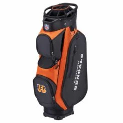 Wilson Staff Wilson NFL Cart Bag -Silver Putters wilson 2021 nfl cart bag cincinnati bengals itempicture
