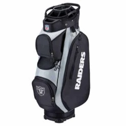Wilson Staff Wilson NFL Cart Bag -Silver Putters wilson 2021 nfl cart bag las vegas raiders itempicture