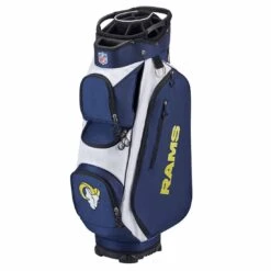 Wilson Staff Wilson NFL Cart Bag -Silver Putters wilson 2021 nfl cart bag los angeles rams itempicture