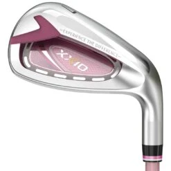 XXIO Women's 12 10-Piece Bordeaux Complete Set -Silver Putters xxio womens 12 bordeaux irons hero itempicture